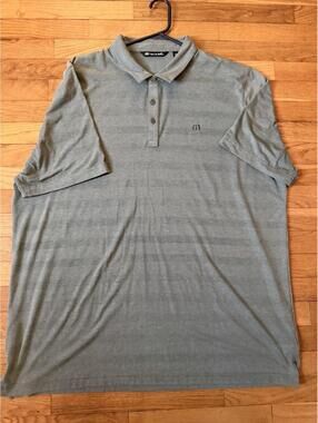 3XL - Men - TravisMathew Striped Polo Shirt